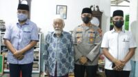 Hari Pertama Berdinas, AKBP Shinto Silitonga Kunjungi Kediaman KH. Abuya Muhtadi