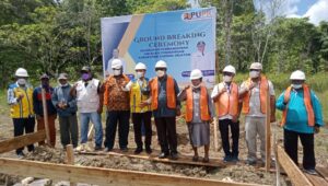 Peletakan Batu Pertama Pembangunan Air Baku Teminabuan Di Kabupaten Sorong Selatan