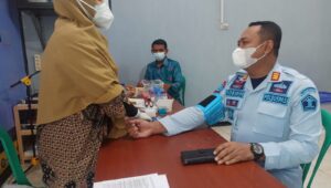 Plt Kakanwil Kemenkumham Lampung, Tinjau Langsung Aksi Donor Darah Rutan Kelas II B Kotaagung