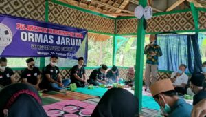 Kordes Ormas Jarum Di Lantik, Ini Yang Di Sampaikan Camat