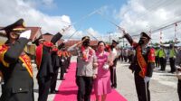 Sertijab Kapolres Sorong Selatan lama dengan Kapolres baru