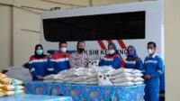 Peduli Warga Terdampak PPKM, SKK Migas-Pertamina Hulu Rokan-Mitra Binaan CSR Sinergi Berbagi Sembako