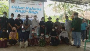 PWI Dan Ormas Jarum Gelar Baksos Untuk Yatim Piatu Dan Dhuafa
