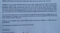 Empat Balon Kades Di Bayah Layangkan Surat Penolakan Ke Panitia