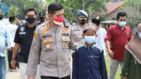 Bantu Ringankan Beban Masyarakat, Kapolresta Tangerang Santuni Yatim dan Bakti Sosial
