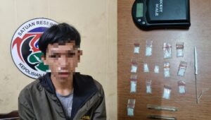 Polisi Tangkap Pengedar Shabu Di Lebak Berikut Barang Bukti