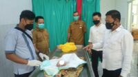 Warga Desa Cikande di Gemparkan Dengan Penemuan Mayat Bayi Laki-Laki Didepan Mesjid