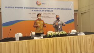 Cetak Laba Di Masa Pandemi Covid-19, Presdir PT. Herman Fasikhin Pimpin Paparan Publik 2021 PT. Dwi Guna Laksana