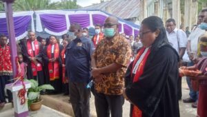 PJ Sekda Sorsel Dance Nauw SP MSI Resmikan Gedung Gereja Sementara GKI Jemaat Eklesia Johsiro