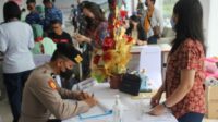 Gandeng RS Sentra Medika Minahasa Utara, Lanud Sam Ratulangi koordinir Donor Darah memperingati HUT TNI ke-76