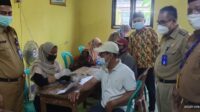 Target 1000 Vaksinasi yang di adakan oleh Polresta Tangerang Di Desa Rancagede