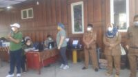 Gebrak Vaksin Desa Jayanti Bersama DPC Golkar Bekerjasama d Dengan RS Tiara cikupa