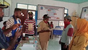 Pemerintah dan Masyarakat Kampung Bagaraga Menyampaikan Terima Kasih Kepada Presiden Ir Joko Widodo