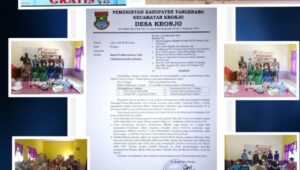 PemDes Desa Kronjo Bersama Nakes Puskesmas Kronjo Mengelar Vaksinasi Tahap 1