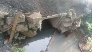 Pembangunan Gorong-Gorong Di Desa Kemiri Di Duga Dari Dinas Binamarga Terkesan Asal Jadi