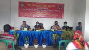 Gelar Rapat RKPDES Desa Kalisin Kecamatan Sukamulya Proyeksi Agenda Pembangunan Tahun 2022