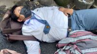 Awal PTM Sekolah, Pelajar Ditabrak Truk Gas di Jalan Pondok Aren Hingga Patah Kaki