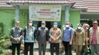 DPMD Provinsi Sumsel Tinjau Posko PPKM di Desa Talang Bulang PALI