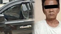 Polsek Cikupa Bekuk Pelaku Pecah Kaca Mobil Anggota LSM Geram