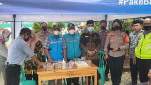 Polri Inisiasi Terus Layanan Vaksinasi Merdeka II Hingga Kelurahan Jurangmangu Barat