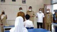 Permulaan PTM Kota Tangerang Selatan, Benyamin Pantau Langsung Hari Pertama Tingkat SMP SETU