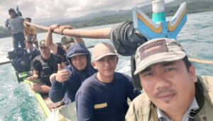 Respon Audiensi AWPI, Dinas PUPR Tanggamus Cek Sumber Air Bersih Pekon Karang Buah Pulau Tabuan