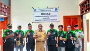 Pengurus Radio Antar Penduduk Indonesia (RAPI) Wilayah 04 Sorong Selatan Di Lantik