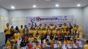 Peringati HUT, PT MDY Gelar Santunan Anak Yatim