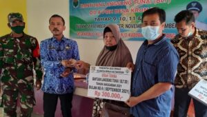 150 KPM Warga Desa Kronjo Terima Bantuan Tunai BLT-DD Anggaran 2021, 4 Tahap Sekaligus
