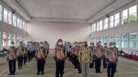 Lapas kelas IIB Kotaagung mengikuti kegiatan Upacara Sumpah Pemuda ke 93 dan Penguatan Petugas Pemasyarakatan PNS 2017