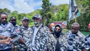 Pelantikan Badang Pengurus Bapera di tingkat distrik, Ayamaru barat masa bakti 2021-2026