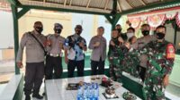 Memperingati Hari Jadi TNI Ke-76, Kapolsek Kronjo Polresta Tangerang Beri Kejutan Untuk Danramil 08 Kronjo