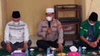 Jelang Pengamanan Pilkades Serentak 2021 Kapolsek Cisoka Santuni Anak Yatim Diiringi doa Bersama