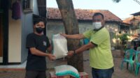 Sosok Haji Syarifuddin Salurkan Sembako Bagi Warganya Terdampak Pandemi Covid-19