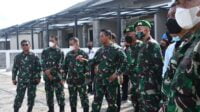 Kunjungi Yonif 511/DY, Kasad Tinjau Perkembangan Pembangunan Rumah Dinas Prajurit
