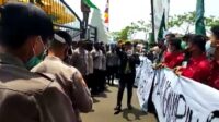 Aksi Gabungan Mahasiswa Di Banten Protes Kinerja Pemerintah