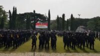 Ribuan Personel  Gabungan Amankan TPS Di Pilkades Serentak Kabupaten Lebak