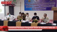 Sosialisasi Persiapan Pengadaan Tanah Tol BECAKAYU Seksi 2B Di Kelurahan Jatimulya Bekasi