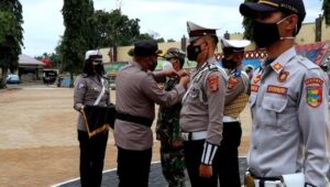 Polres Tanggamus Gelar Pasukan Operasi Zebra Krakatau 2021