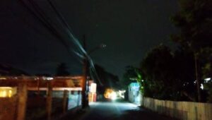 Lampu Penerangan Disepanjang Jalan Diklat Pemda Curug Tangerang Banyak Tidak Berfungsi