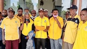 Di Duga Tidak Mematuhi AD/ART, 24 Komdis Partai Golkar Maybrat Meminta Copot Jois Kambu