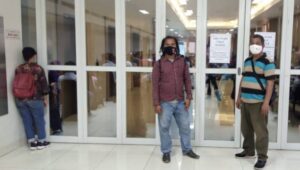 Kegiatan Konsultasi Publik Tol Becakayu di Hotel Win Grand, PANITIA LARANG WARTAWAN MELIPUT