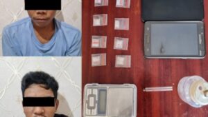 Edarkan Sabu, Dua Warga Di Kecamatan Sajira Di Amankan Polres Lebak