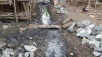 Pembangunan Spal Di Desa Pasir Ampo Kecamatan Kresek Di Duga Asal Jadi