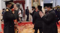Panglima TNI Andika Perkasa Dan KSAD Dudung Abdurachman Resmi Di Lantik