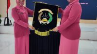 Ketua Bhyangkari Lebak Kukuhkan ketua Ranting Bhayangkari Polsek Lebakgedong
