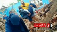 Lapuk Dimakan Usia,Atap Gedung SMPN 1 Cibeber Ambruk