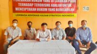 Catatan LAKSI:Polri Tegakkan Hukum Yang Adil Terhadap Terorisme