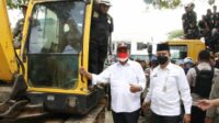 Wabup Serang Pimpin Langsung Pembongkaran Tujuh Bangunan THM