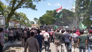 Peringatan HUT Lebak Ke -193 Diwarnai Aksi Unjuk Rasa,Ini Desakan Mahasiswa
